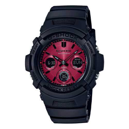 Японские наручные часы Casio G-SHOCK AWG-M100SAR-1AER с хронографом в Страдивариус