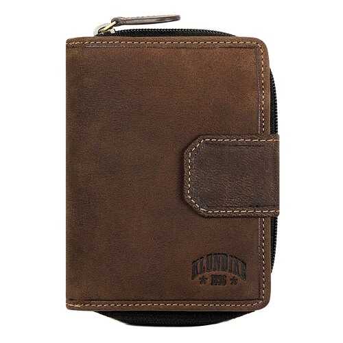Бумажник Klondike Wendy, коричневый, 10x13,5 см в Страдивариус