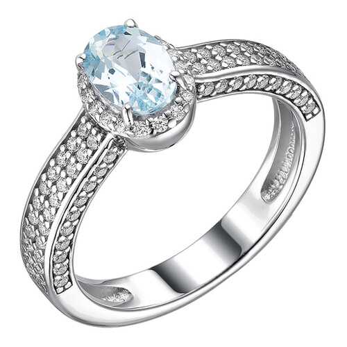 Кольцо женское АЛЬКОР SILVER 01-1913 р.19 в Страдивариус