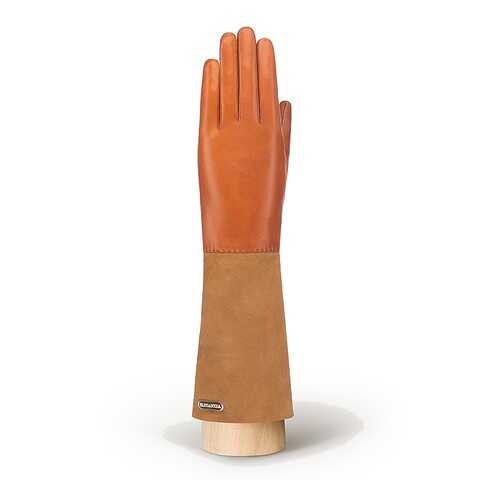 Перчатки женские Eleganzza IS02059 коричневые 7.5 в Страдивариус