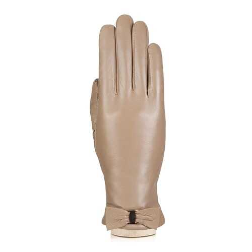 Перчатки женские Labbra LB-0305 бежевые 7.5 в Страдивариус