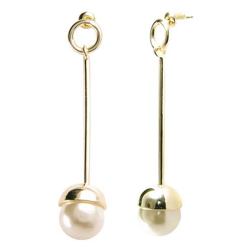 Серьги Corona style B003EE02622-GOLD в Страдивариус