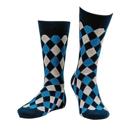 Носки мужские MARREY Alice Dream синие 39-42 в Страдивариус