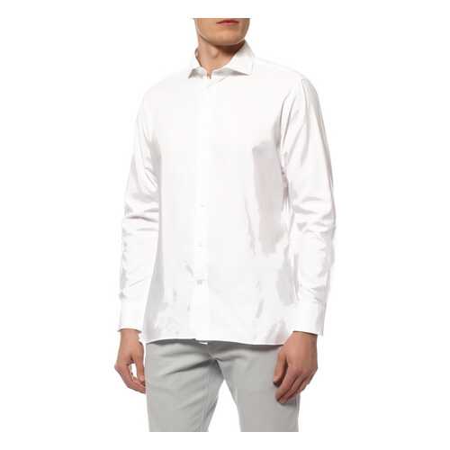 Рубашка мужская BOGNER FW7 JACQUES SHARK 1/1 44.701001 T106 CASUAL SHIRT белая 41 DE в Страдивариус