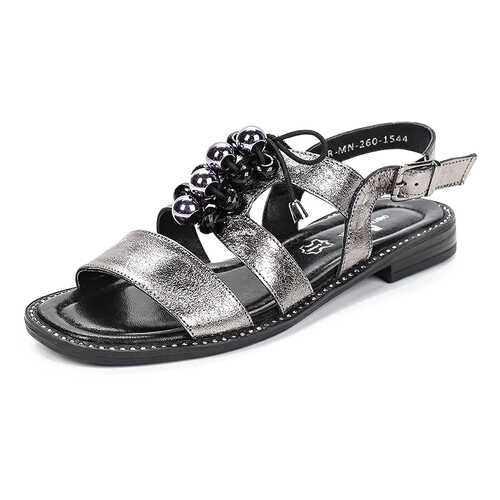 Босоножки женские Pierre Cardin 01806C10 серебристые 36 RU в Страдивариус