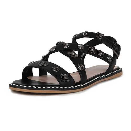 Босоножки женские Pierre Cardin 710017756 черные 37 RU в Страдивариус