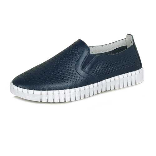 Слипоны женские Alessio Nesca DS20SS-5A синие 38 RU в Страдивариус