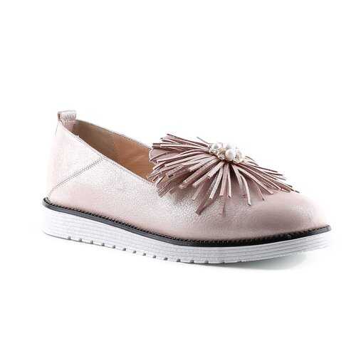Полуботинки женские Shoes Market 61-3065-511 бежевые 36 RU в Страдивариус