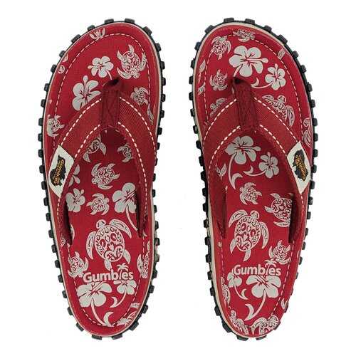Шлепанцы женские Gumbies Islander Canvas Pacific Red 2020 (39) в Страдивариус
