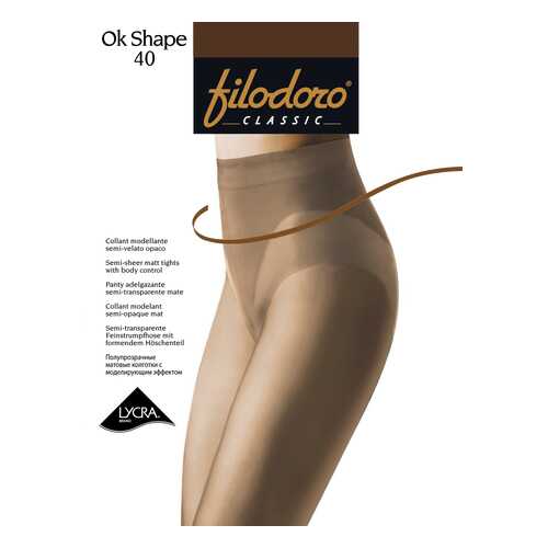 Колготки Filodoro Classic OK SHAPE 40/Cappuccio/4 (L) в Страдивариус