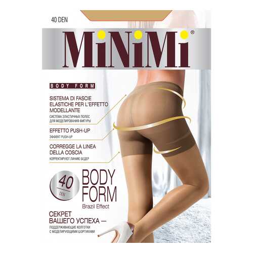 Колготки MiNiMi BODY FORM 40, caramello min, 2/S в Страдивариус