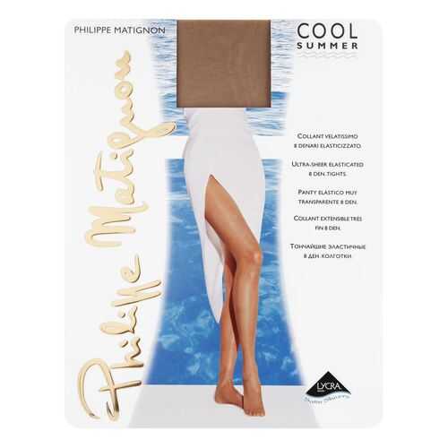 Колготки Philippe Matignon COOL SUMMER 8 / The (Чай) / 3 (M) в Страдивариус