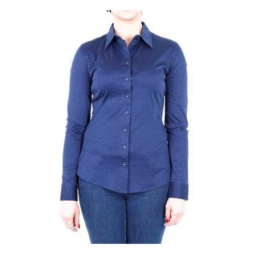 Рубашка женская DELFIN GD30300042 синяя 3XL в Страдивариус