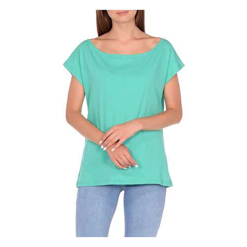 Футболка женская Rocawear R031879 зеленая M в Страдивариус