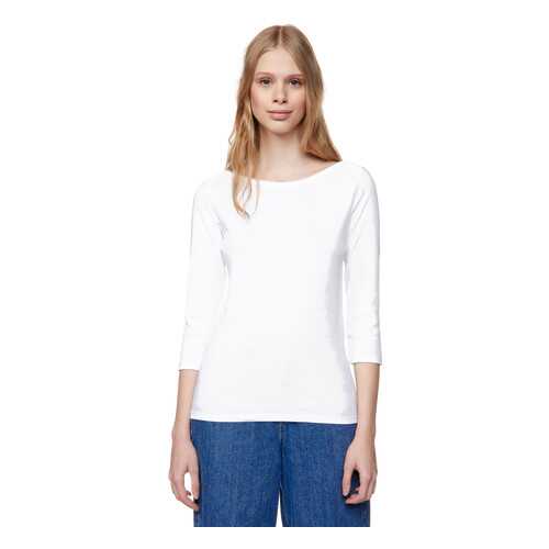 Лонгслив женский United Colors of Benetton 3GA2E16A1_101 белый S в Страдивариус