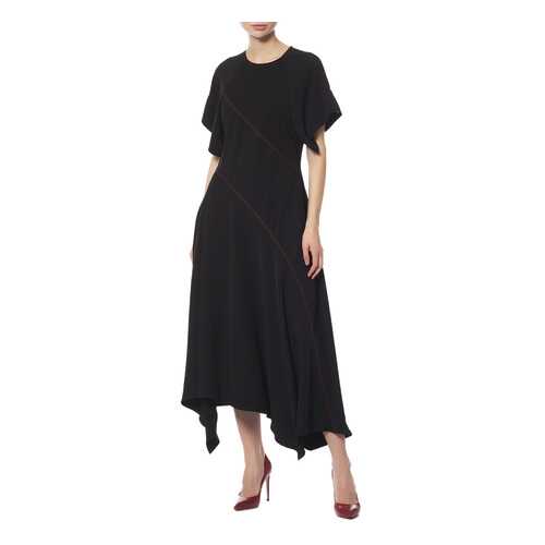 Платье женское SPORTMAX 222602896/004 черное 44 IT в Страдивариус