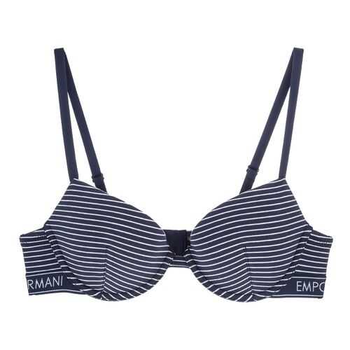 Бюстгальтер женский Emporio Armani 162394 0P219 19234 синий 34A IT в Страдивариус