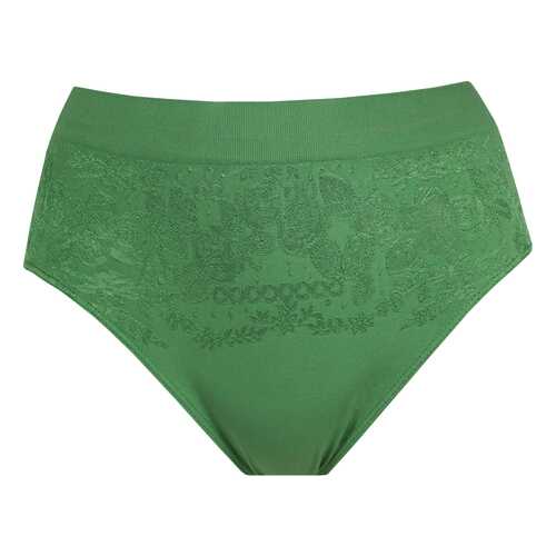 Трусы женские Mademoiselle Slip Jacquard Sensitive зеленые S/M в Страдивариус